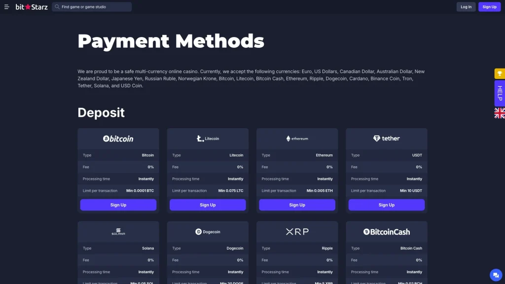 Payment options